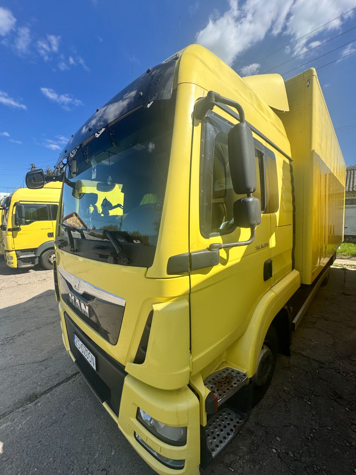 Ciężarówka MAN AKROS — flota transportu Szczecin